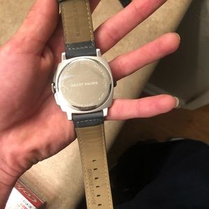 Grant Bryant brand leather watch